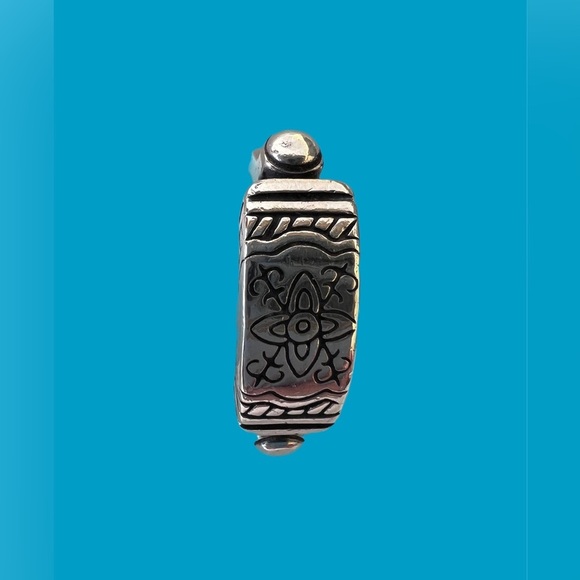 Brighton sterling silver ring. Scrolling on the ring. Rare Excellent size 7 - Picture 6 of 11